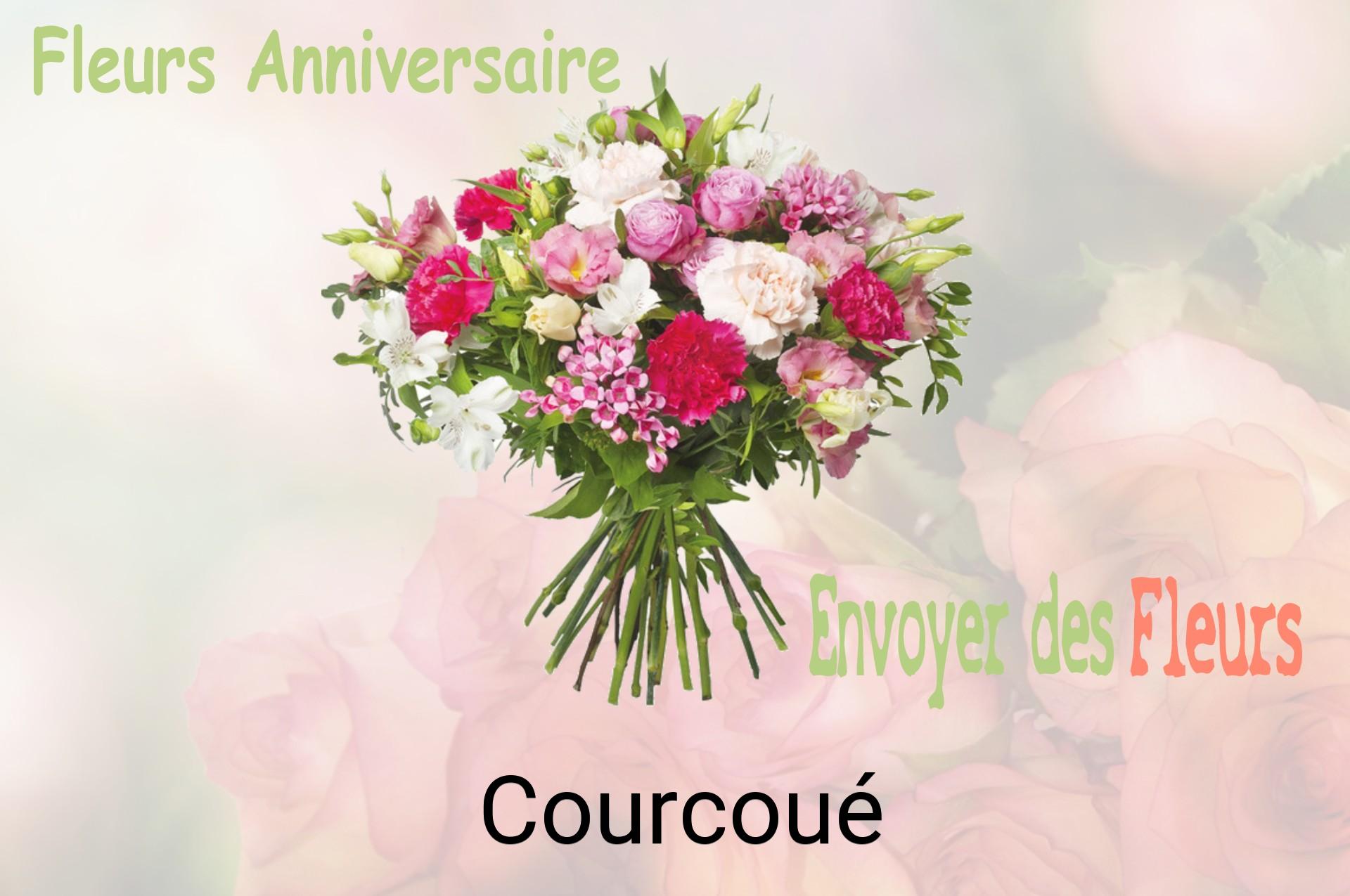 Bouquet de fleurs d’anniversaire livré à Courcoué