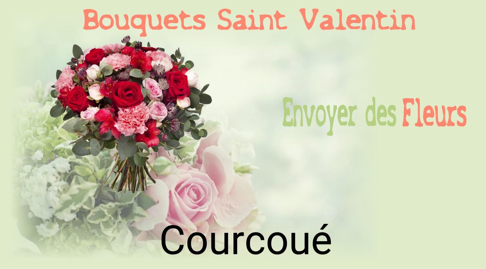 Roses de Saint-Valentin livrées à Courcoué